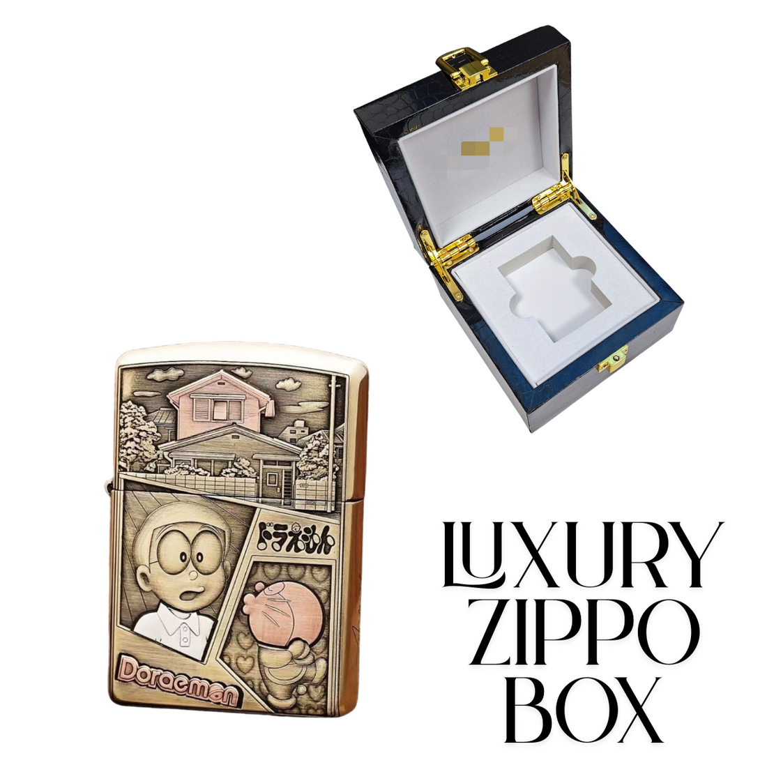 Doraemon Zippo lighter 3D Relief Stand By Me