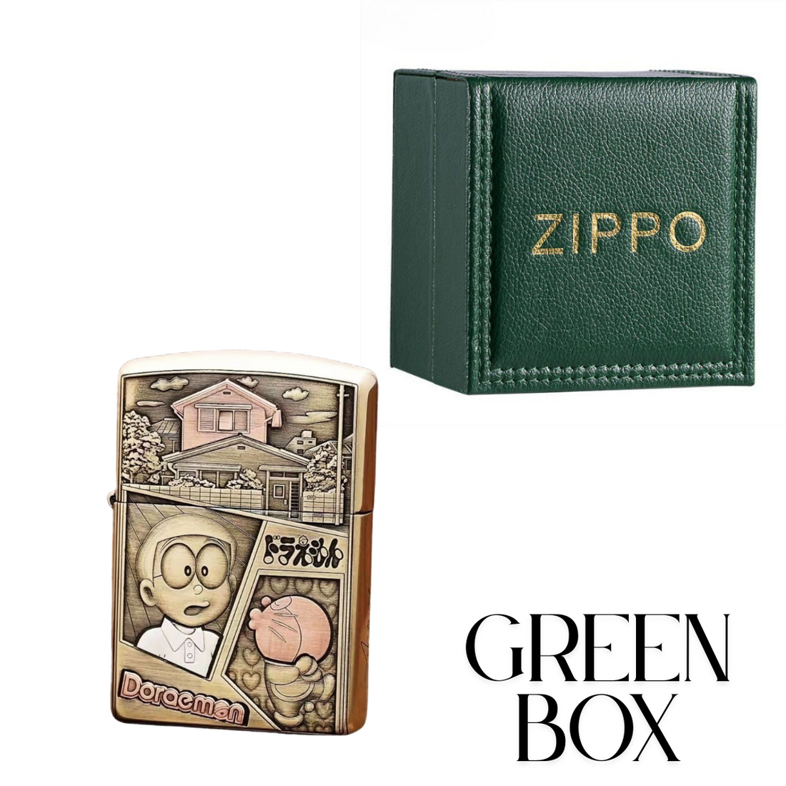 Doraemon Zippo lighter 3D Relief Stand By Me