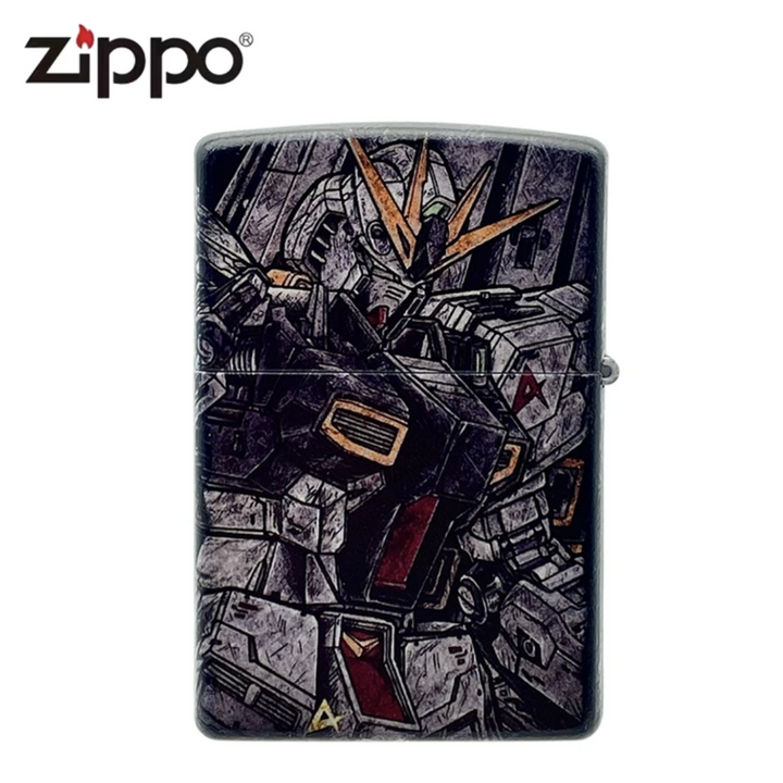 Gundam RX-93 3D Painted Zippo Lighter – Custom Anime Collection